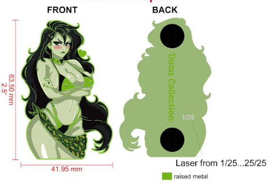 **PREORDER** Green Beauty💚🖤